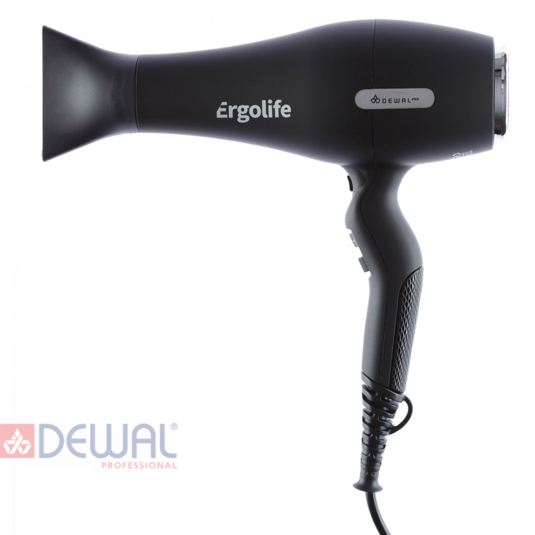 Фен 2200 Вт ErgoLife DEWAL 03-001 Black Фен 2200 Вт ErgoLife DEWAL 03-001 Black