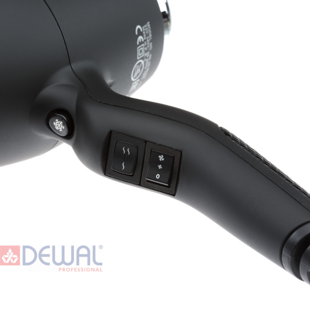 Фен 2200 Вт ErgoLife DEWAL 03-001 Black Фен 2200 Вт ErgoLife DEWAL 03-001 Black