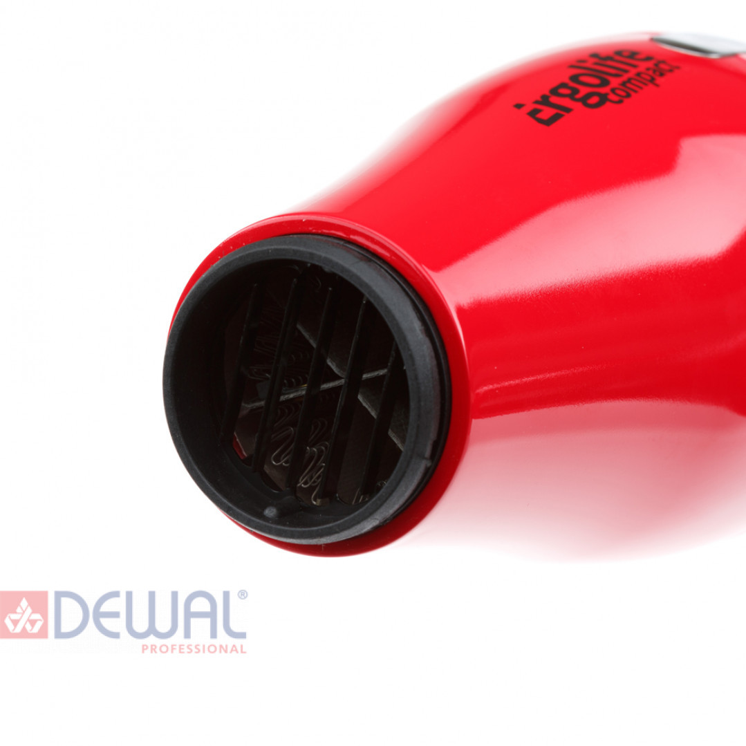 Фен 2000 Вт ErgoLife Compact DEWAL 03-002 Red Фен 2000 Вт ErgoLife Compact DEWAL 03-002 Red
