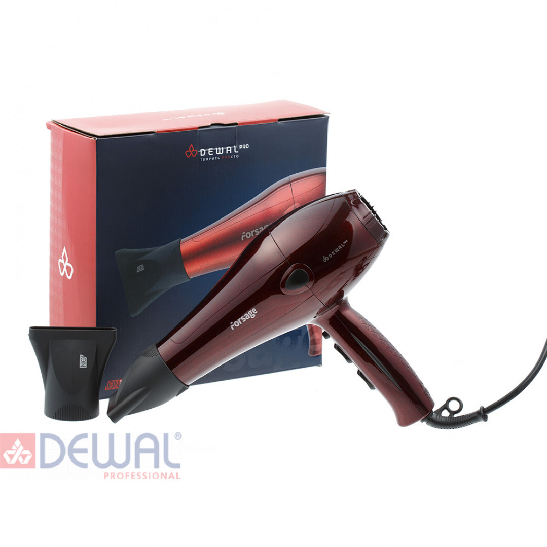 Фен 2200 Вт Forsage DEWAL 03-106 Red Фен 2200 Вт Forsage DEWAL 03-106 Red
