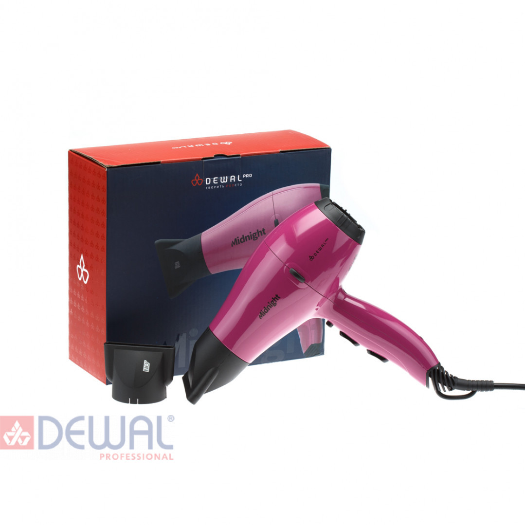 Фен 2000 вт Midnight DEWAL 03-107 Berry Фен 2000 вт Midnight DEWAL 03-107 Berry