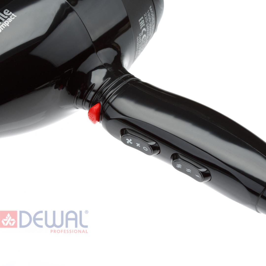 Фен 2000 Вт Profile Compact DEWAL 03-119 Black Фен 2000 Вт Profile Compact DEWAL 03-119 Black