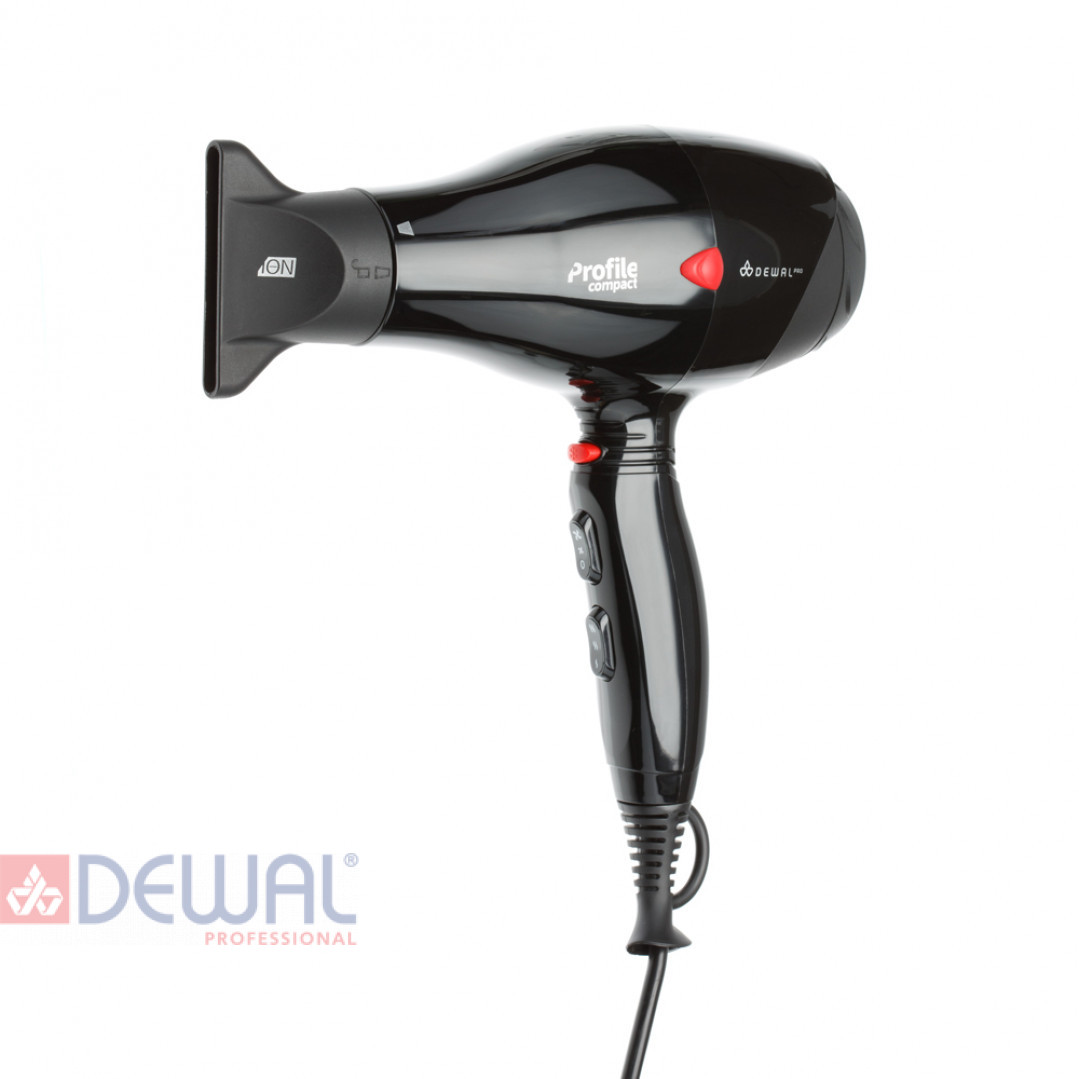 Фен 2000 Вт Profile Compact DEWAL 03-119 Black Фен 2000 Вт Profile Compact DEWAL 03-119 Black