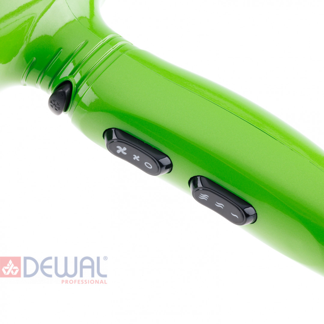 Фен 2000 Вт Profile Compact DEWAL 03-119 Green Фен 2000 Вт Profile Compact DEWAL 03-119 Green