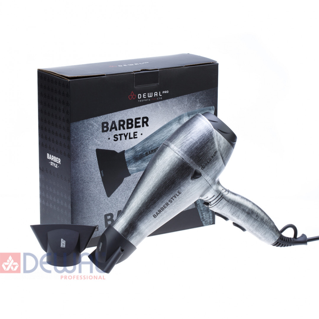 Фен 2200 Вт Barber Style DEWAL 03-120 Steel Фен 2200 Вт Barber Style DEWAL 03-120 Steel
