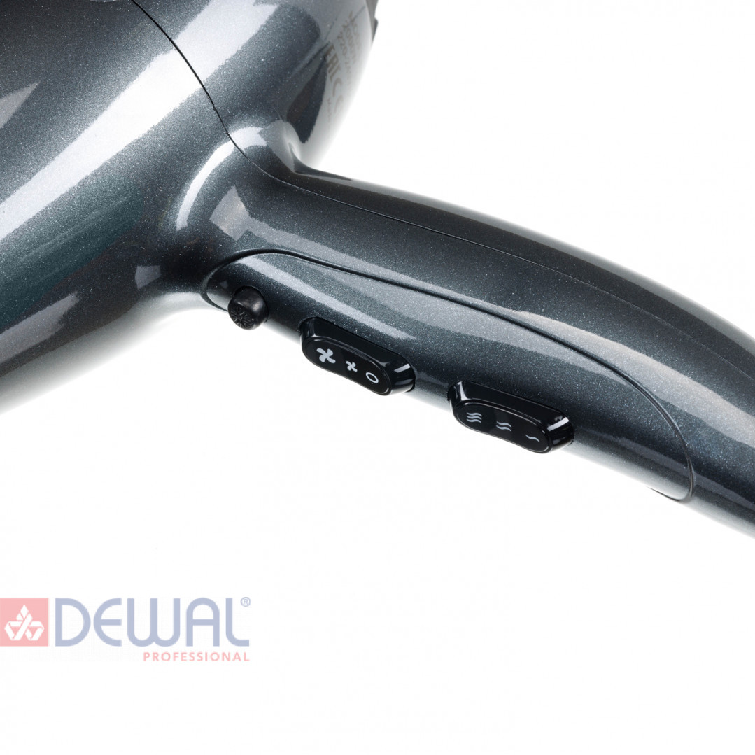 Фен 2000 Вт Midnight DEWAL 03-107 Grey