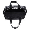 Косметичка для аксессуаров, полимерный материал, черная,24х10х15см  DEWAL EW05black