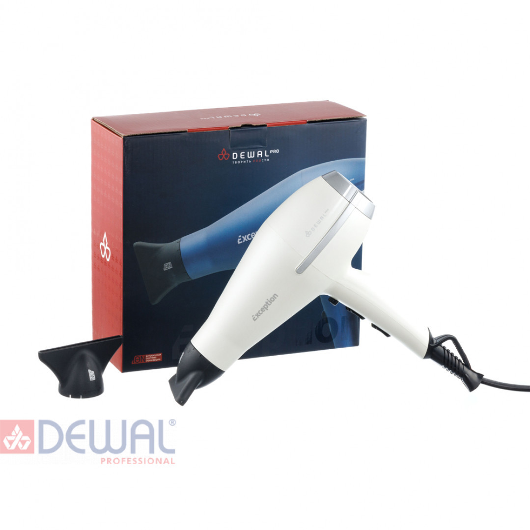 Фен 2200 Вт EXCEPTION DEWAL 03-113 White