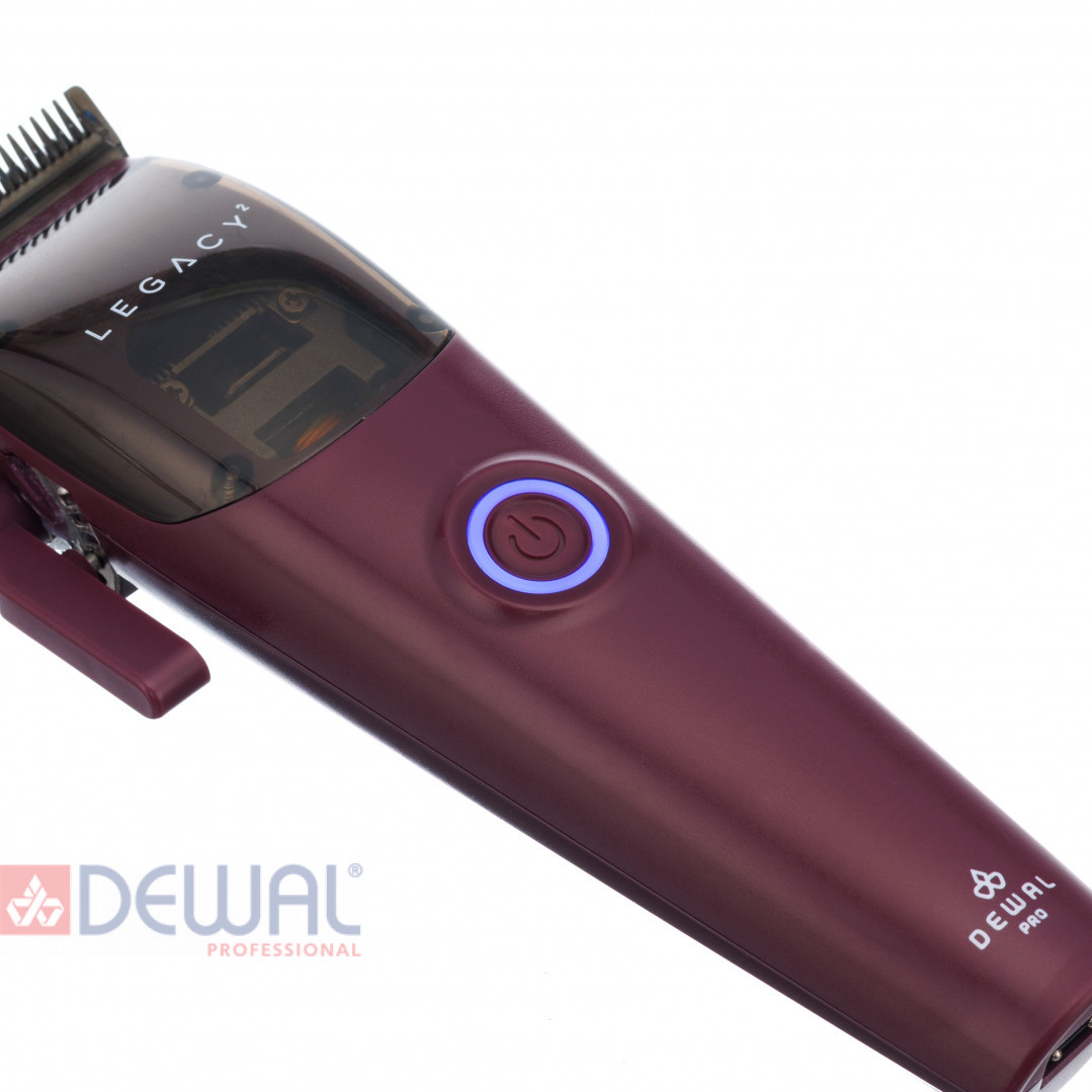Машинка для стрижки DEWAL PRO LEGACY2 бордовая LD-998