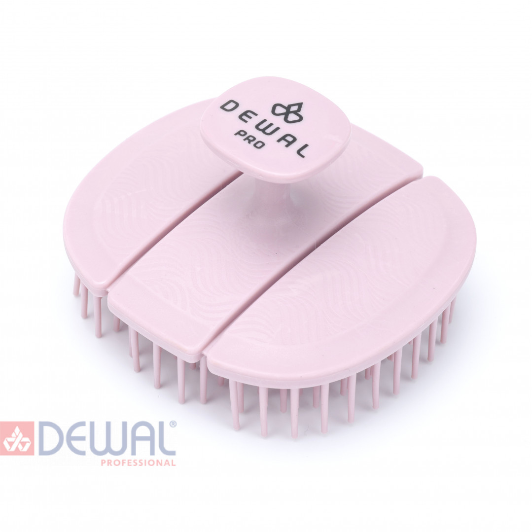 Щетка для мытья головы серия "New Flexi", лавандовая DEWAL BRZ8813