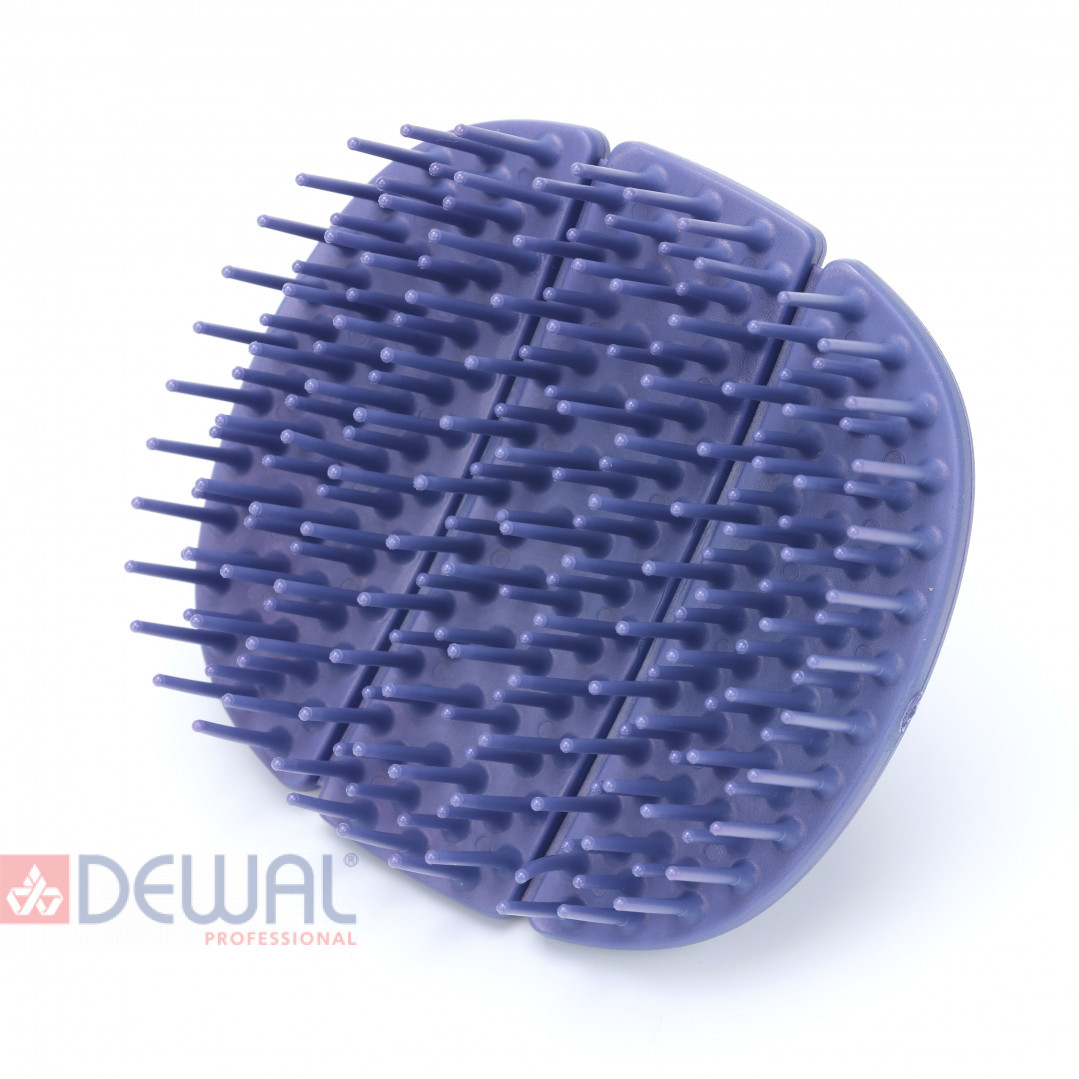 Щетка для мытья головы cерия "New Flexi", синяя DEWAL BRZ8812