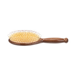 Щетка массажная овальная с нейлоновым штифтом 13 рядов SOFT DEWAL SOFT160