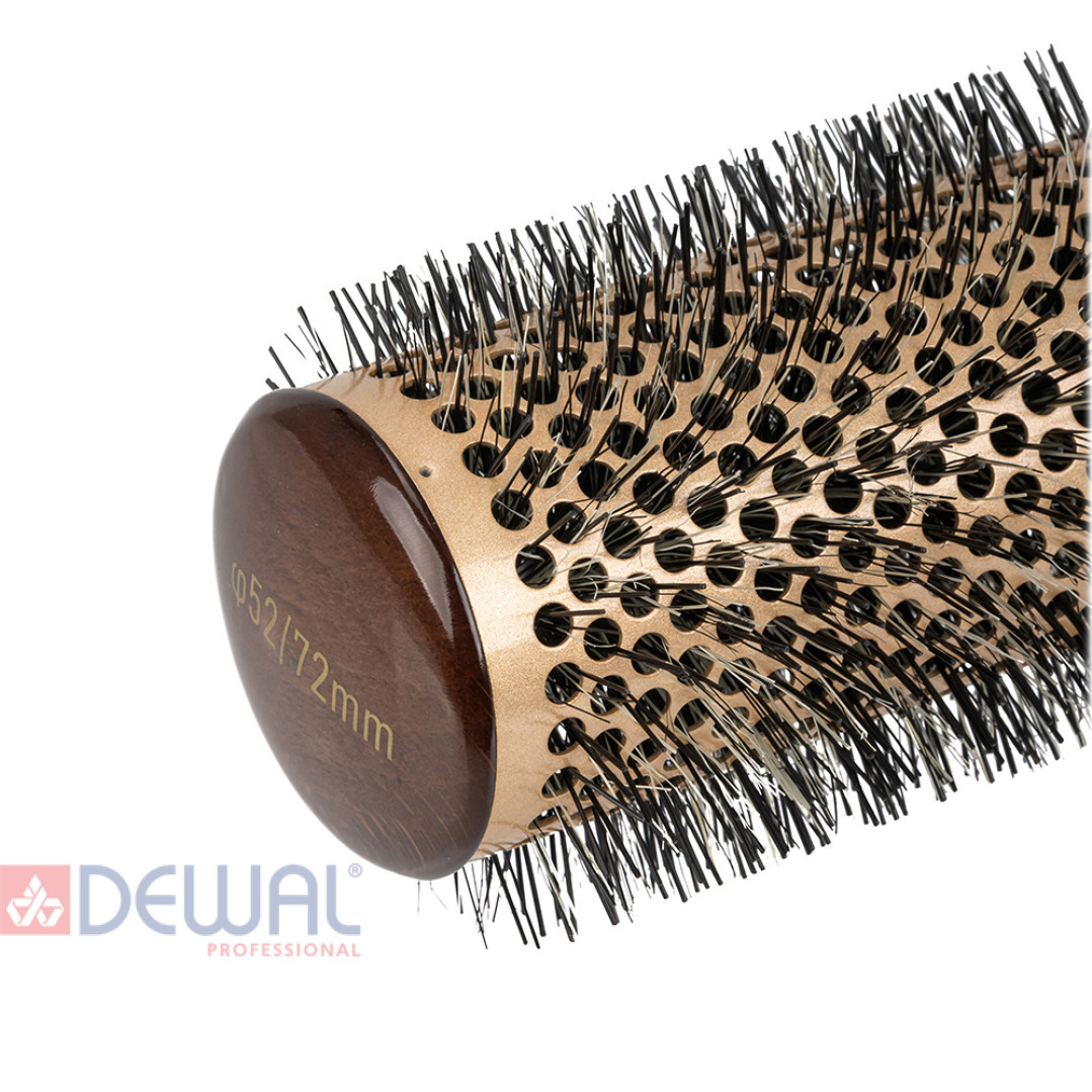 Термобрашинг SOFT, керамическое покрытие, смешанная щетина,d 52/72 мм DEWAL SOFT52