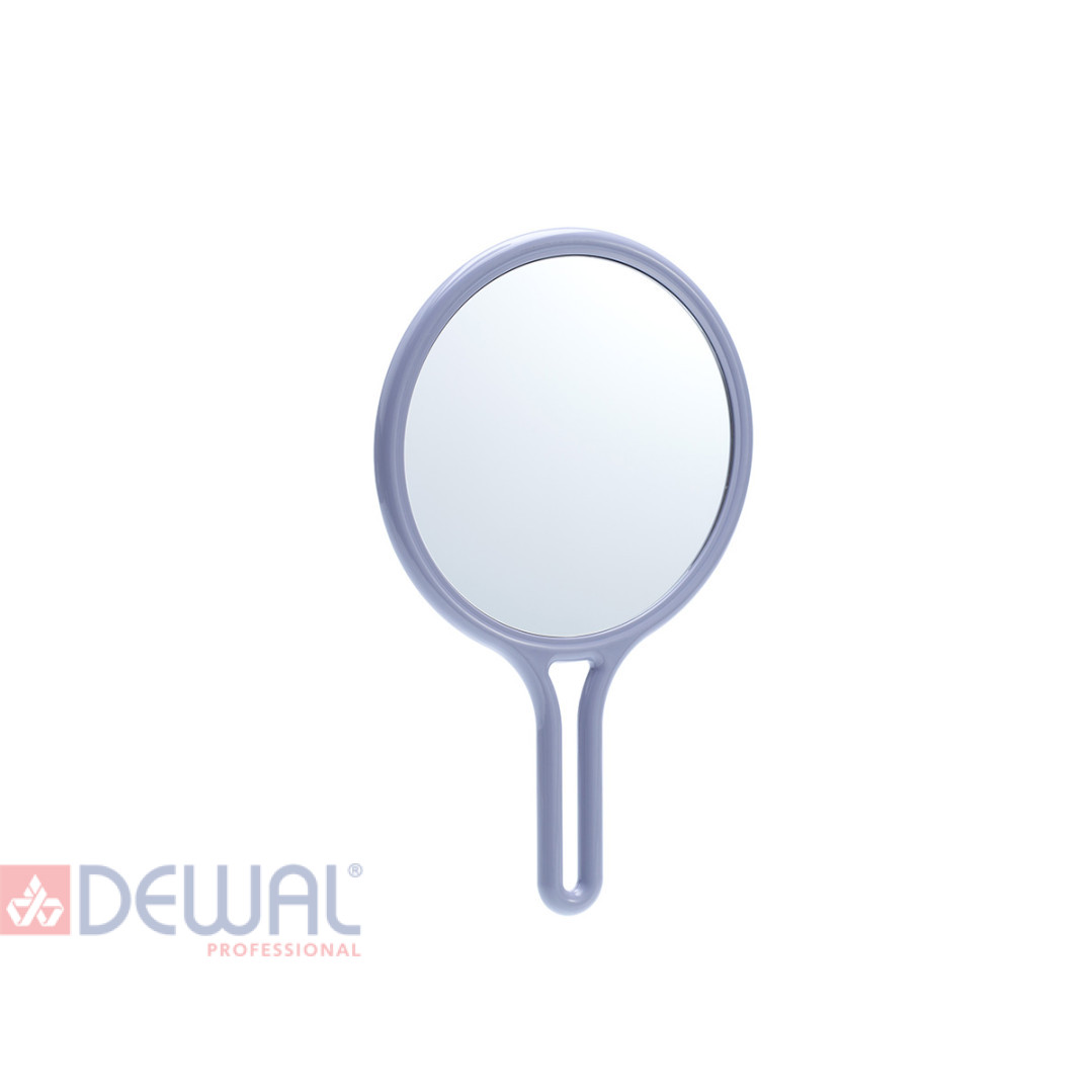 Зеркало с ручкой (26 х 16 см) DEWAL MR-61silver