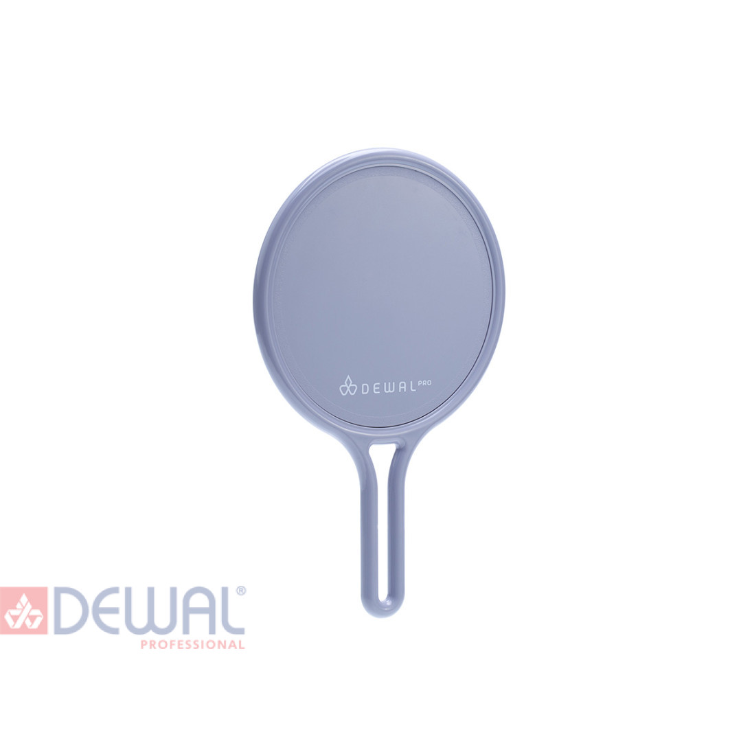 Зеркало с ручкой (26 х 16 см) DEWAL MR-61silver