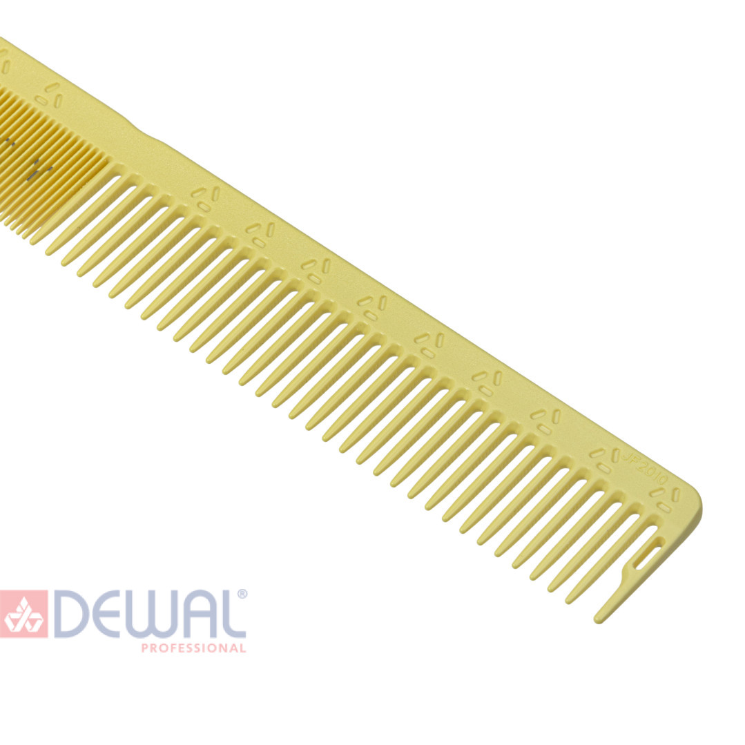 Расческа рабочая DEWAL LEGACY комбинированная 239 мм желтая LD-2010